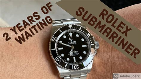 how long to wait for rolex|rolex submariner waiting list 2023.